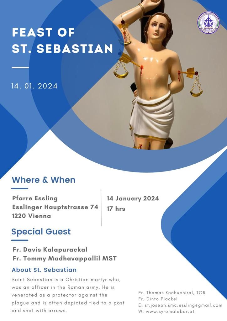 Feast of St. Sebastian 2024 St. Joseph SMC Essling